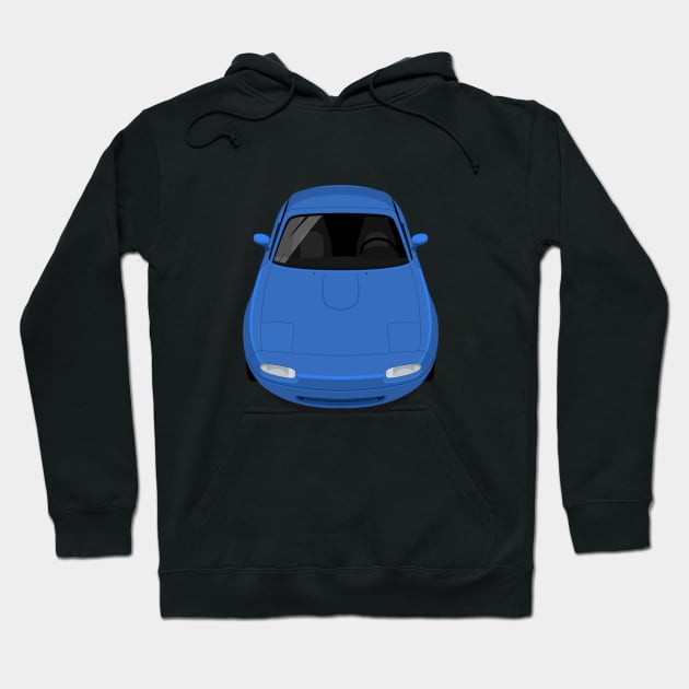 MX-5  Miata NA 1st gen 1990-1997 - Blue Hoodie by jdmart